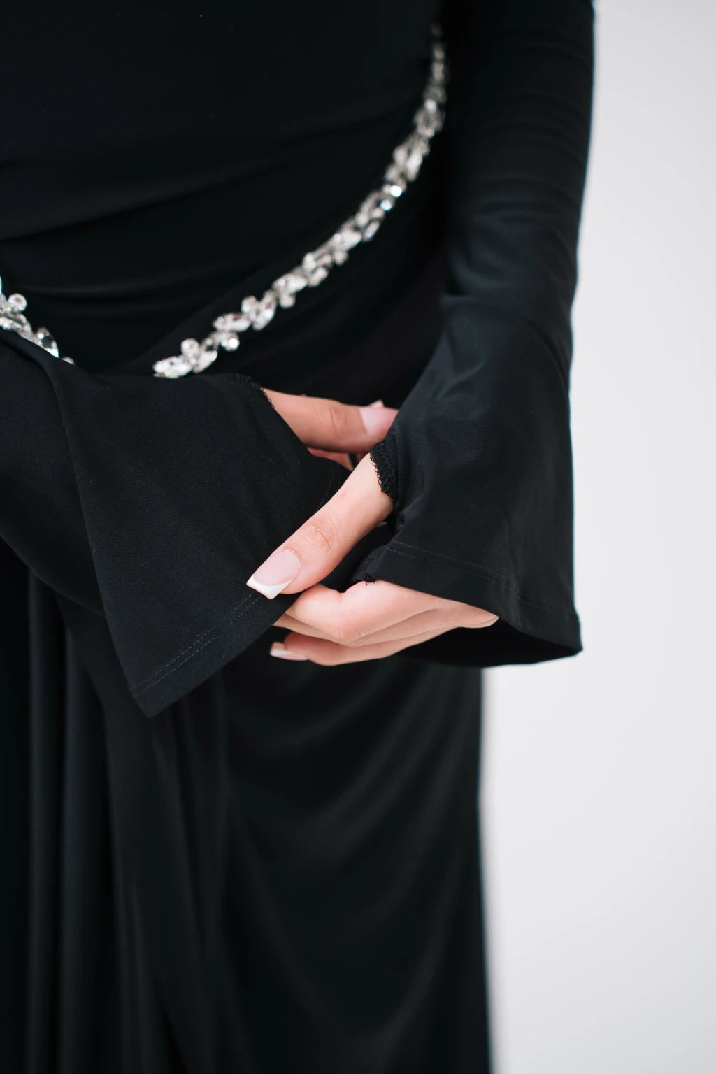 Hera Crystal Laced Gown