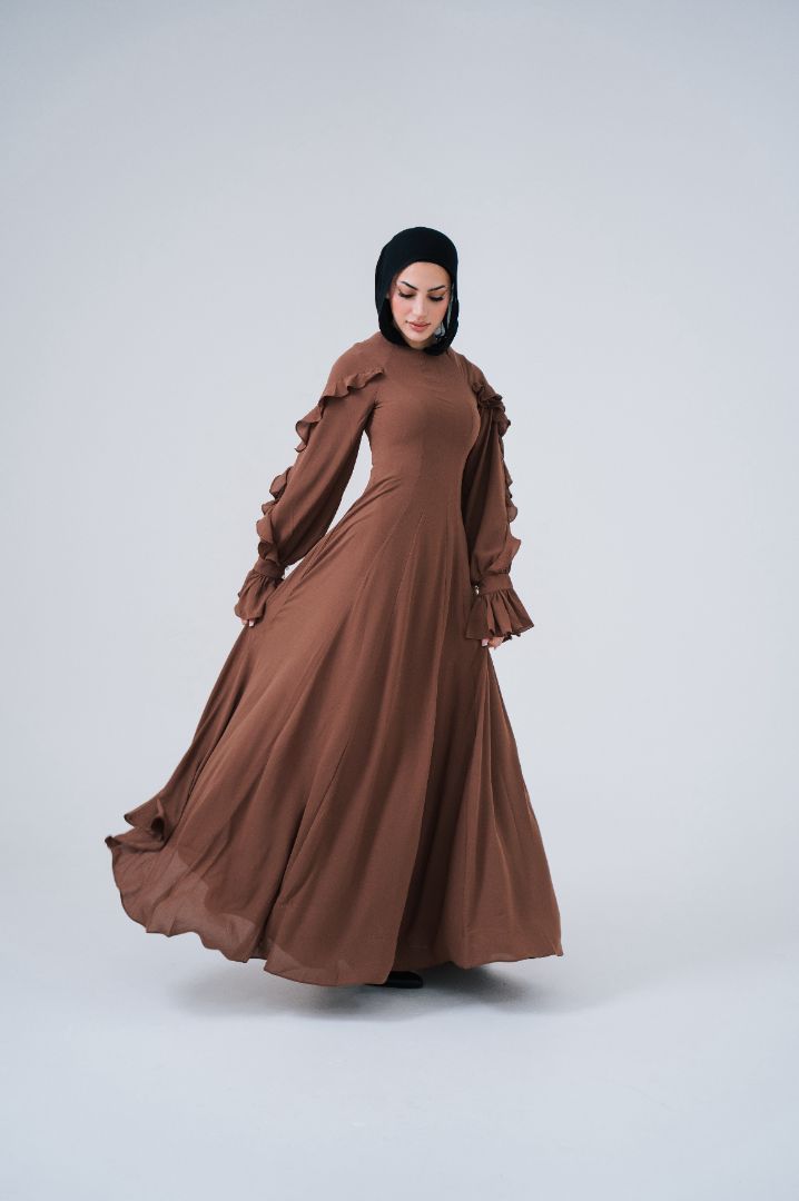 Arabella Ruffle Mocha
