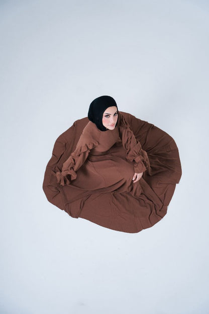 Arabella Ruffle Mocha