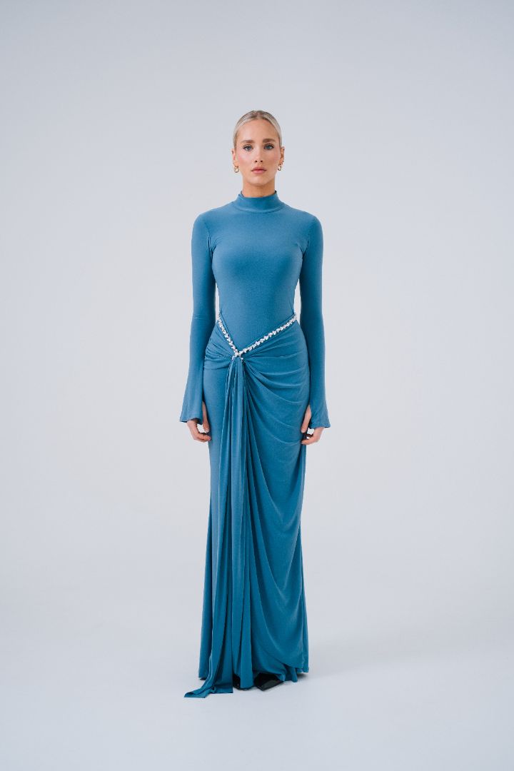 Hera Crystal Laced Gown PRE- ORDER