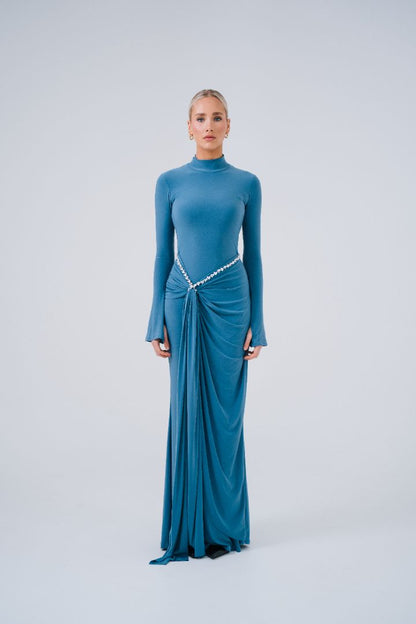 Hera Crystal Laced Gown PRE- ORDER