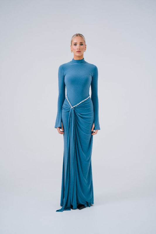 Hera Crystal Laced Gown PRE- ORDER