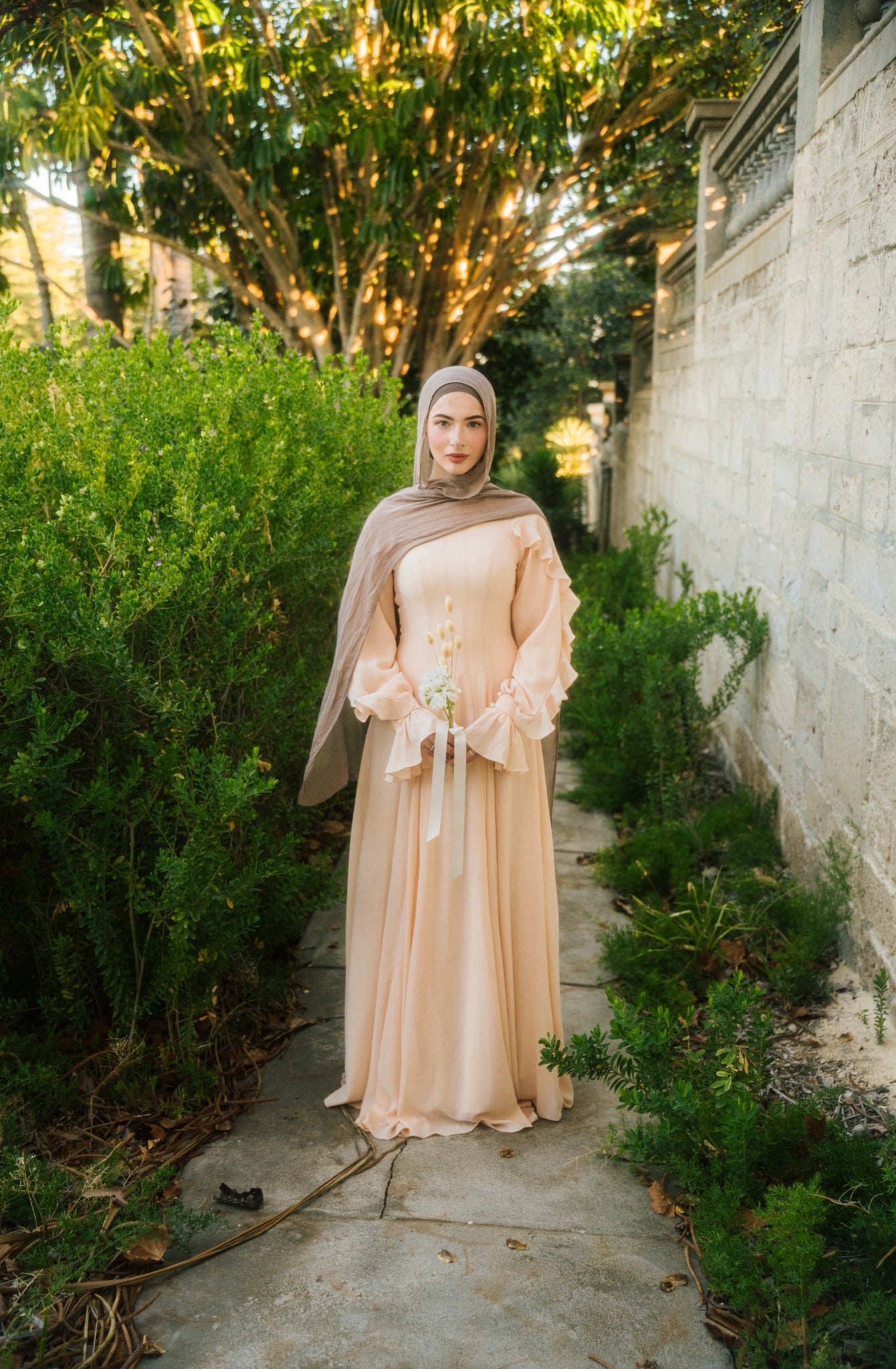 Arabella Ruffle Gown