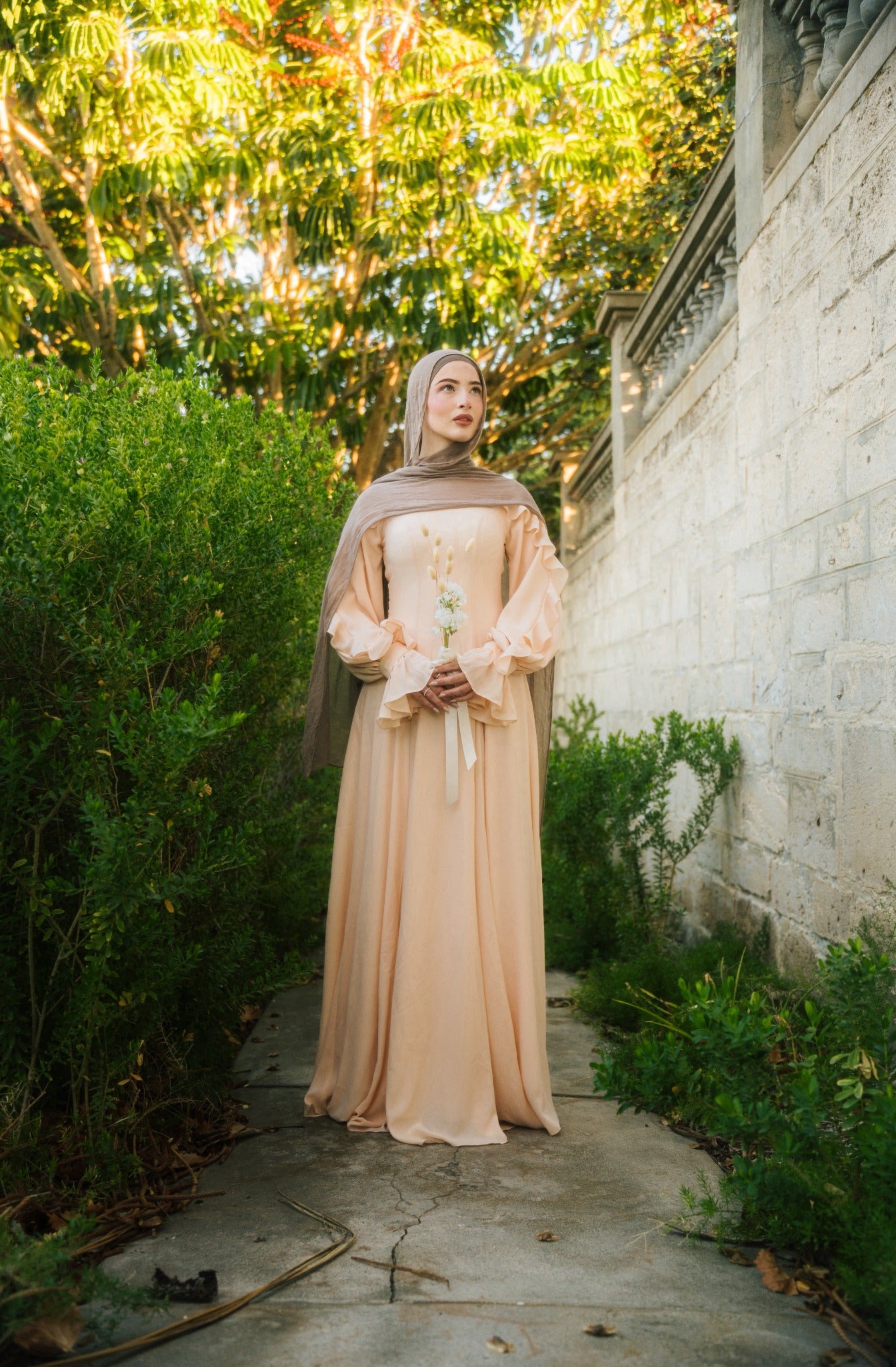 Arabella Ruffle Gown