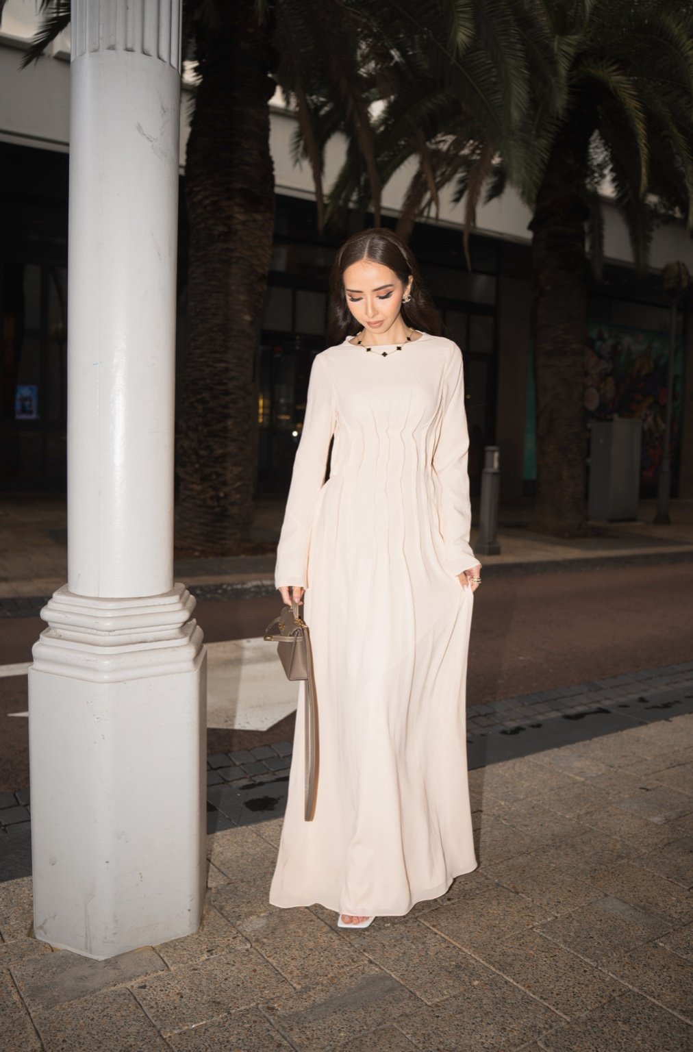 Therese Pleated